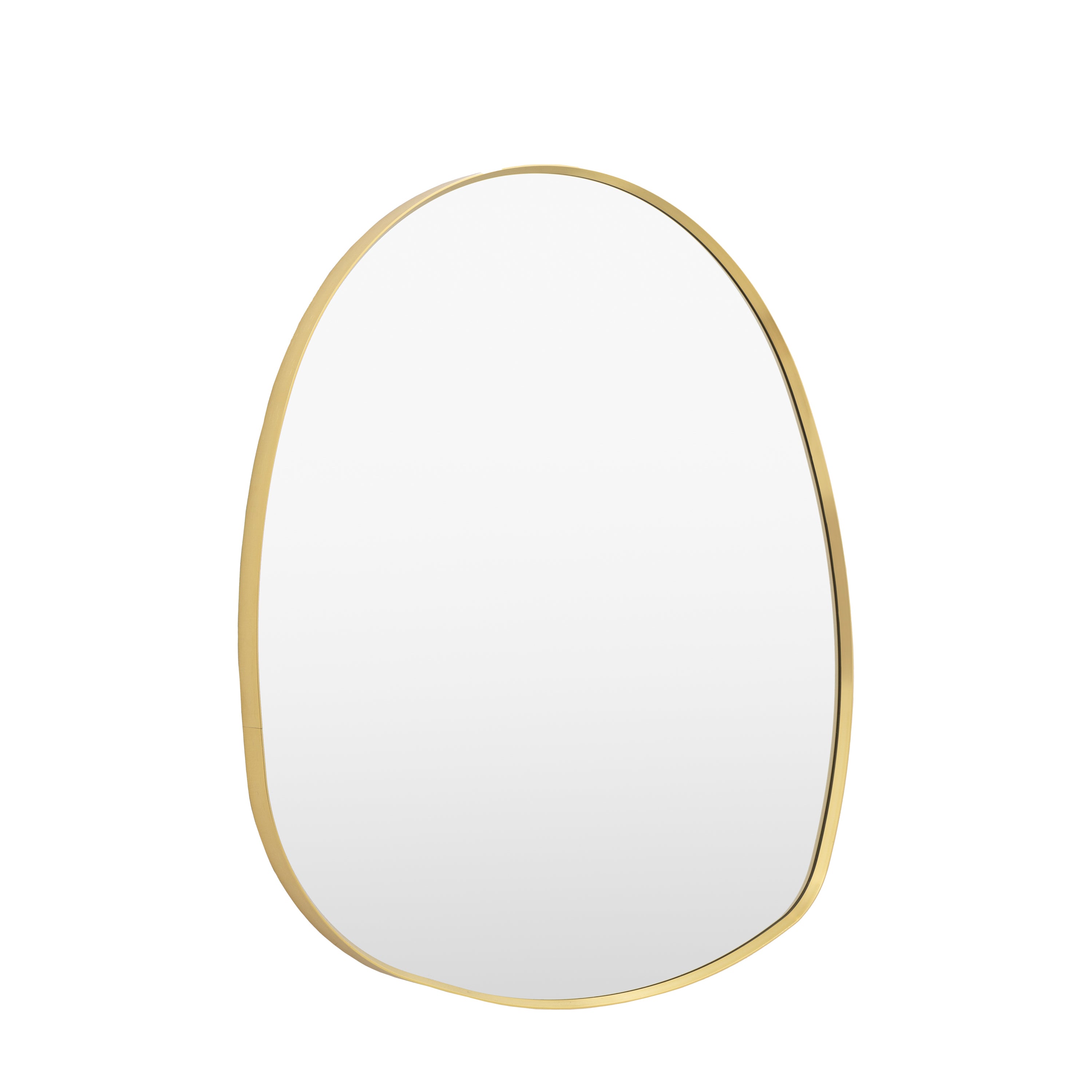 Claude Gold Pebble Wall Mirror